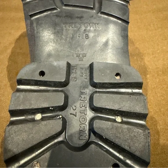 Vintage 1968 Tretorn Swedish Army Military Boots 10M - Picture 7 of 8